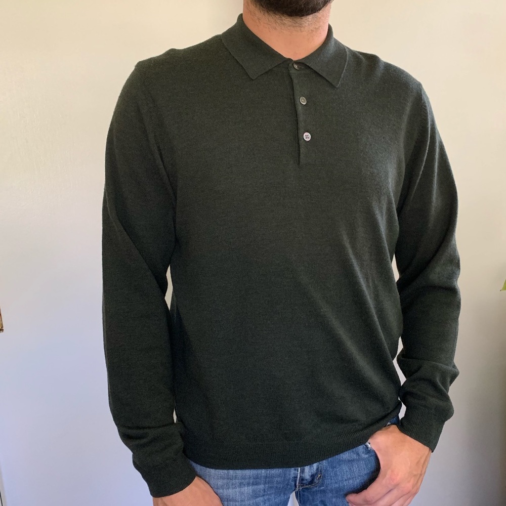 Brooks Brothers Merino Wool Sweater Men’s L